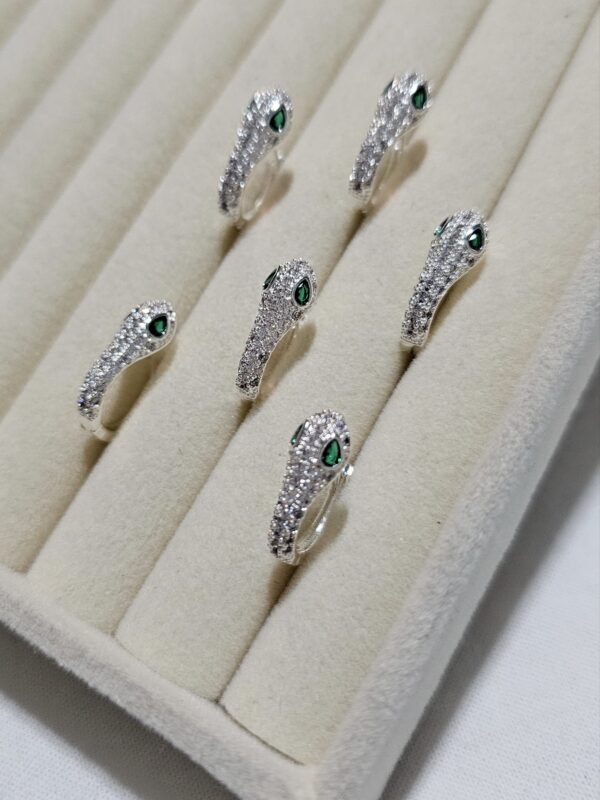 Argollas snake verde
