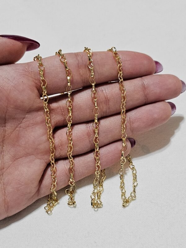 Pulsera full coras acero dorado