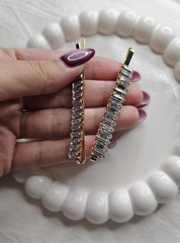 Hebillas cristal shine x2