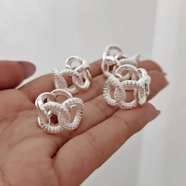 Argollas eslabones shine max