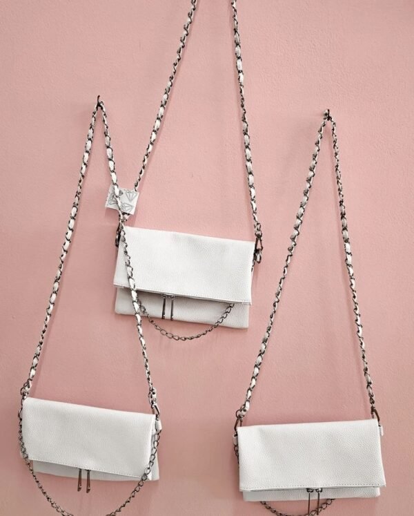 Cartera Kaia blanca