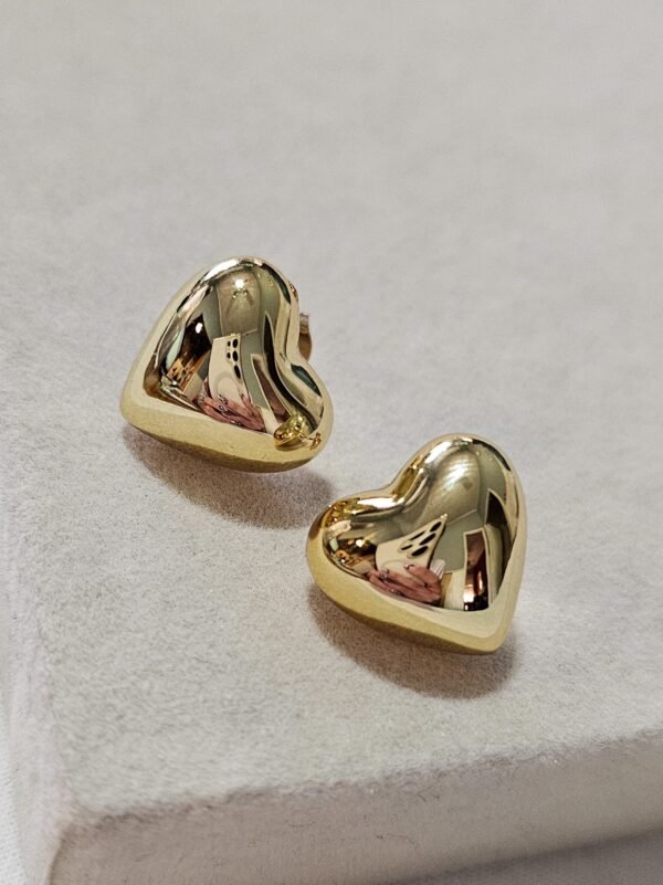Aros chunky corazón
