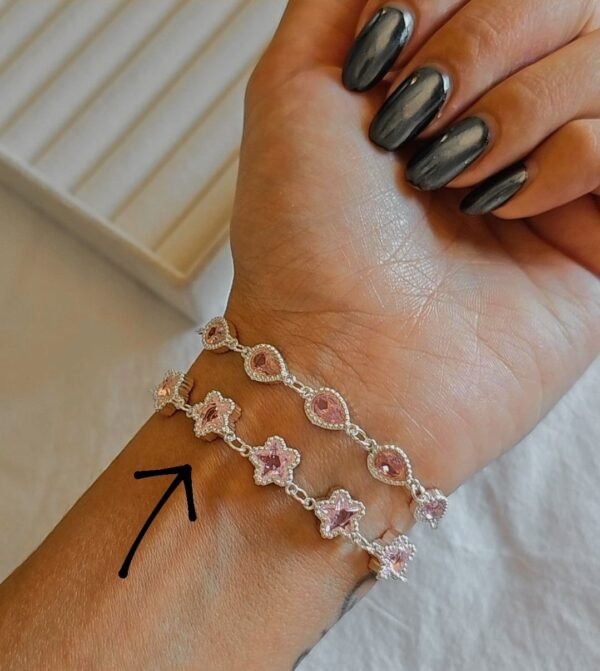 Pulsera star rosa