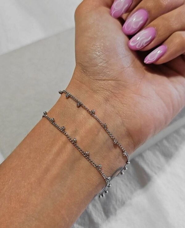 Pulsera bali acero quirúrgico