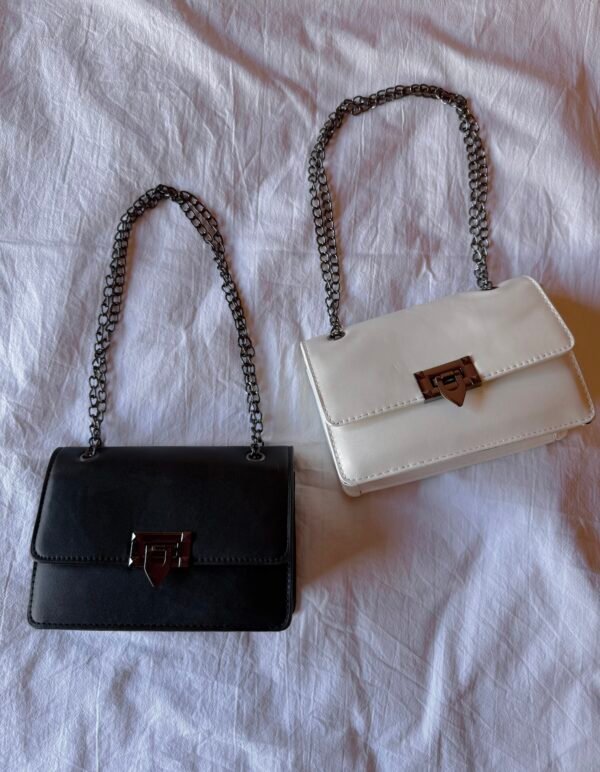 Cartera cadena negra (2 colores)