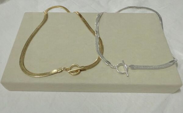 Collar flat barra (2 modelos)