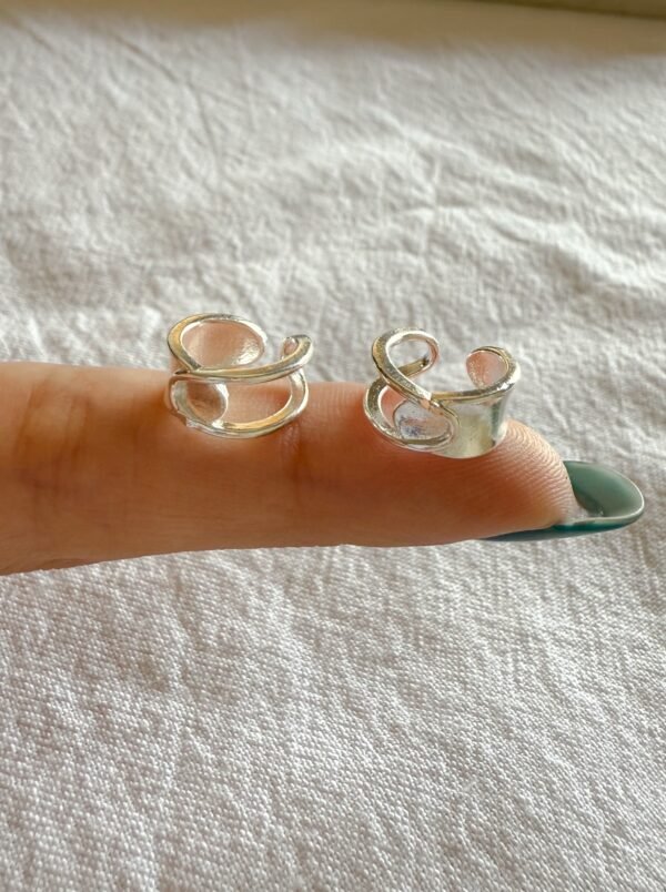 Cuff complement acero blanco
