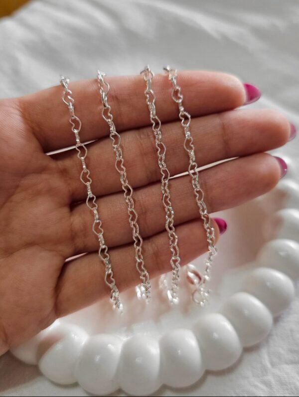 Pulsera full coras acero blanco