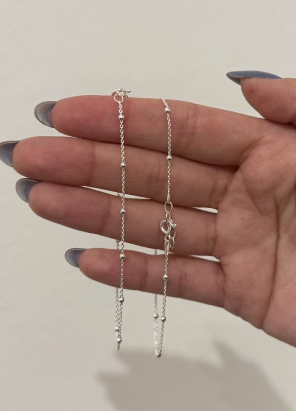 Pulsera balls plata