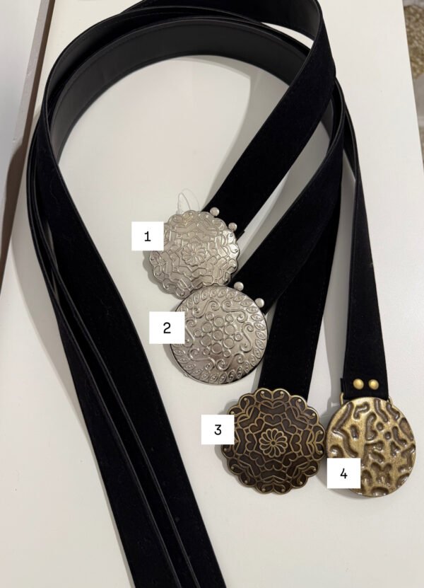 Cinto chapón terciopelo