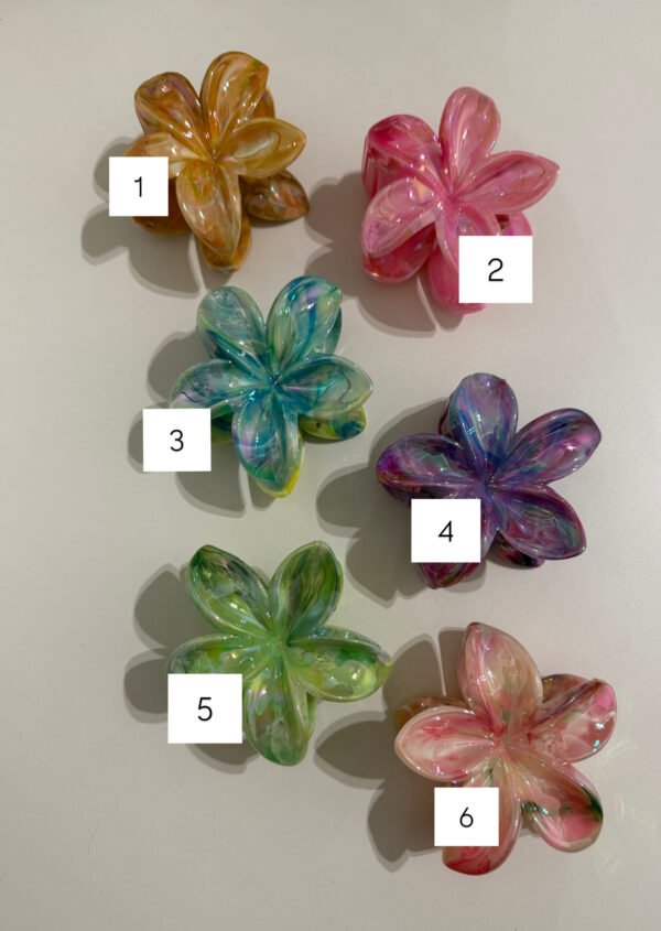Broche flor gummy