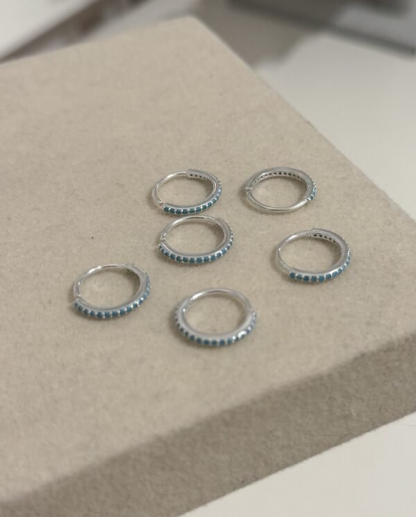 Piercing cubic max grande turquesa