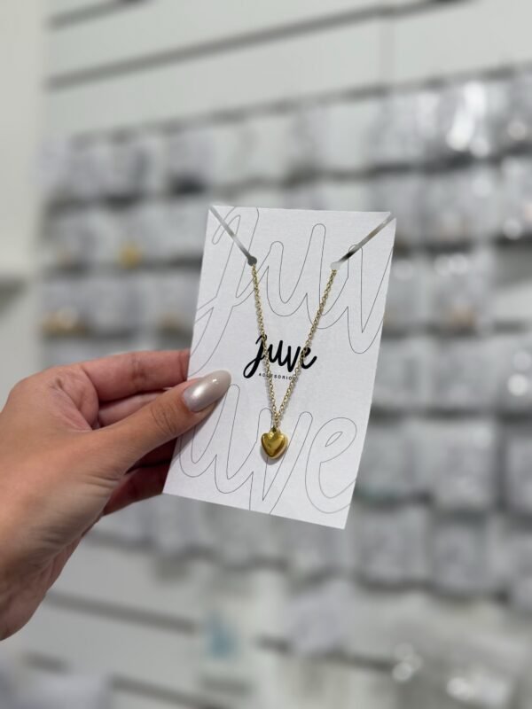 Collar love infla dorado