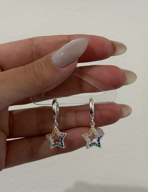 Argollitas star multicolor