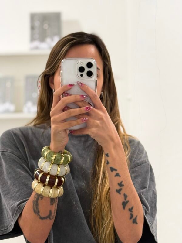 Brazalete boho bombe (4 colores)