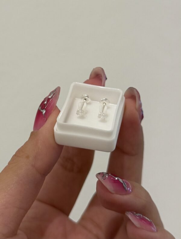 Abridores brillo cristal mini plata