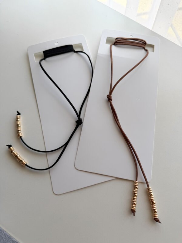 Chocker basic dorado (2 modelos)