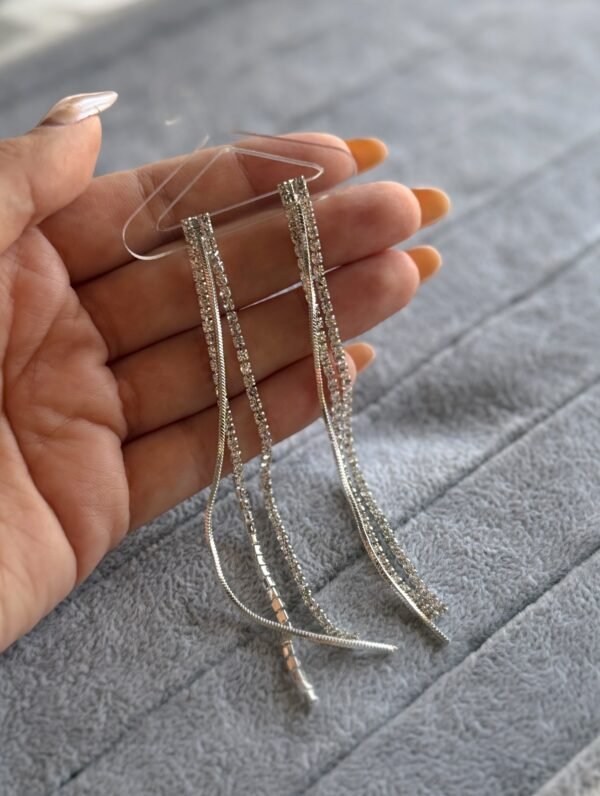 Aros largos chain shine