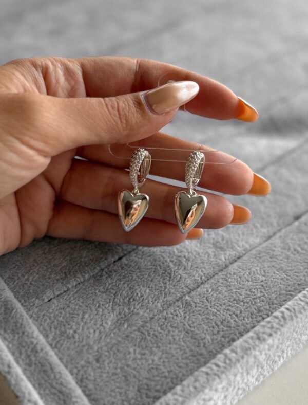 Argollitas oval cora liso