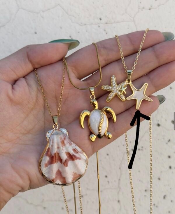 Collar doble estrella