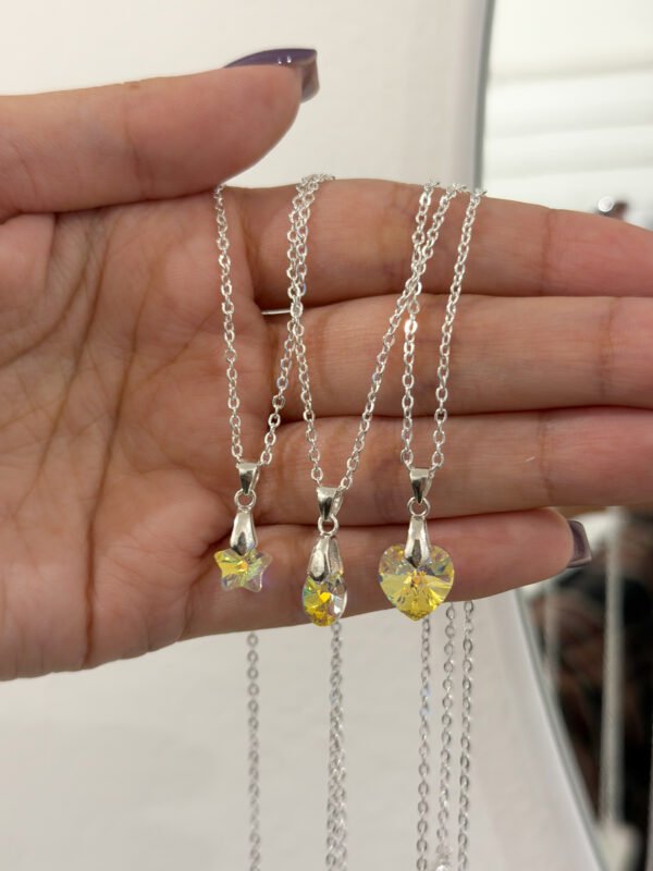 Collar mini dije tornasol (3 modelos)