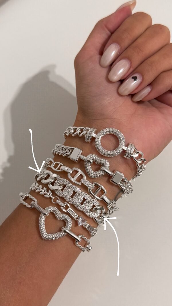 Pulsera eslabones shine