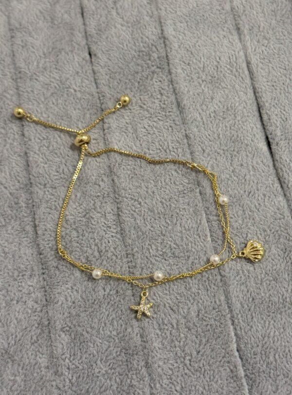 Pulsera ajustable mar perli