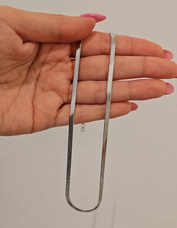 Collar flat acero quirúrgico