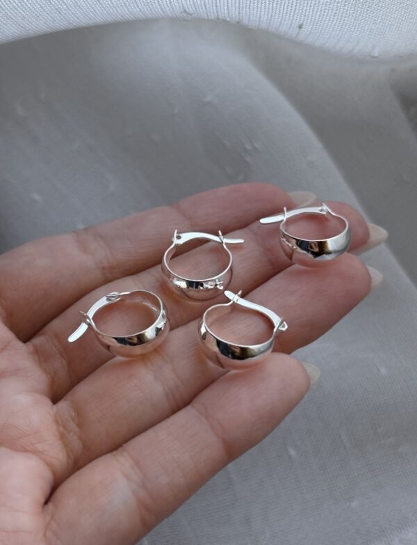 Argollitas anchas mini