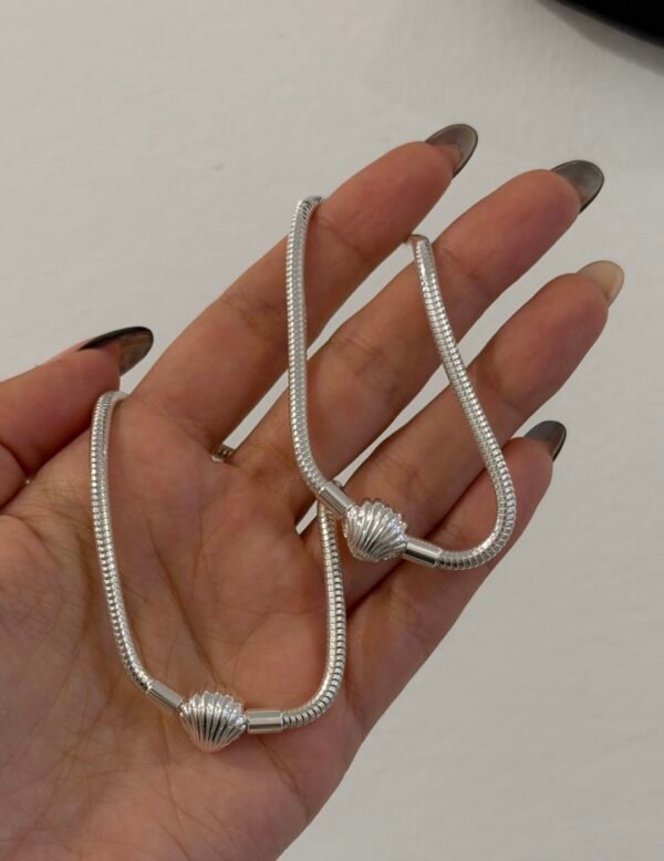 Pulsera mar acero blanco