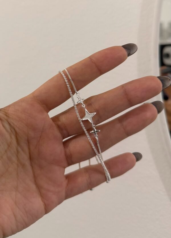 Pulsera ajustable destello triple