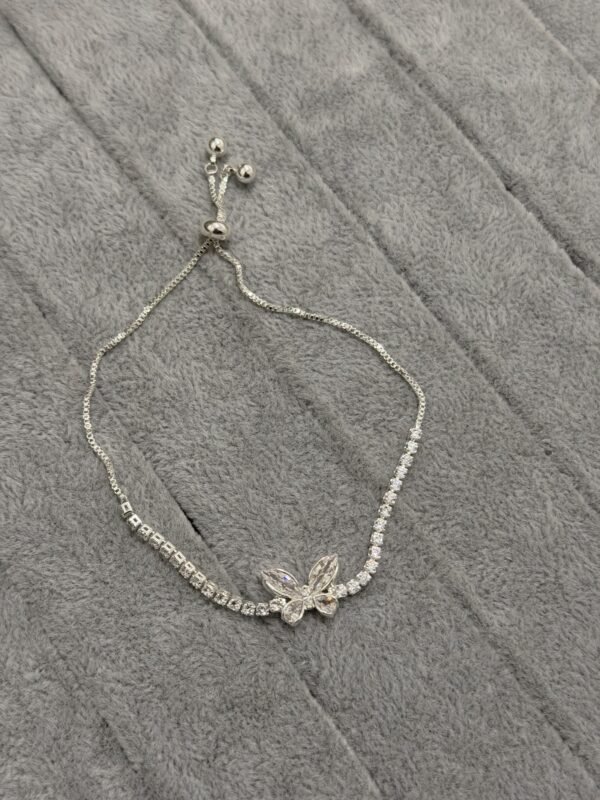Pulsera ajustable butterfly shine