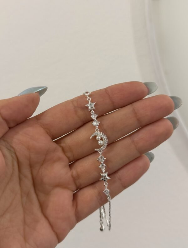 Pulsera ajustable moon perli