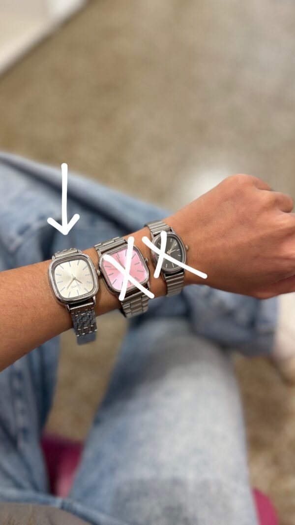 Reloj Vero plateado